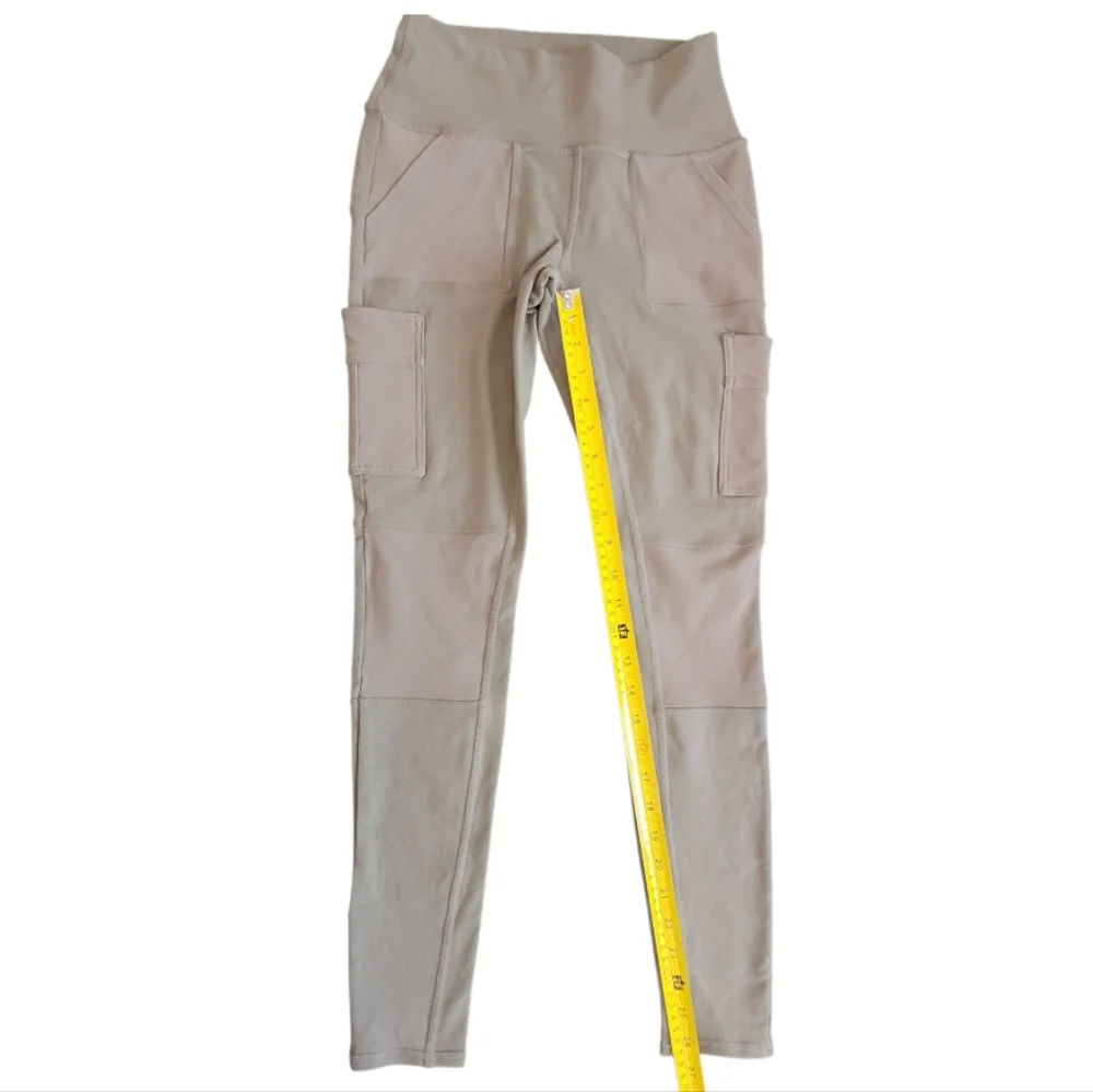 Alo High Waisted Cargo Leggins Olive Branch Size S